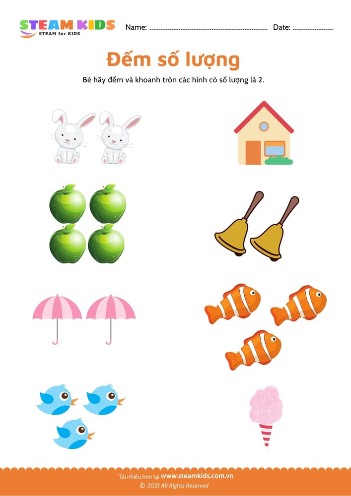 Bài tập toán tư duy - Đếm số - B1