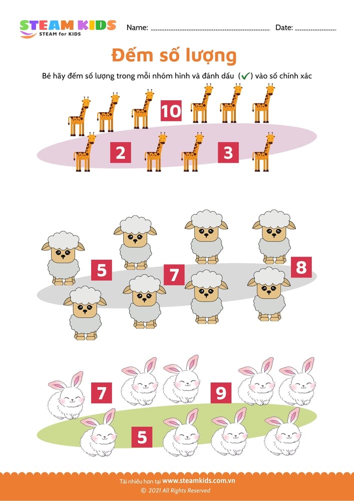 Bài tập toán tư duy - Đếm số lượng - B3