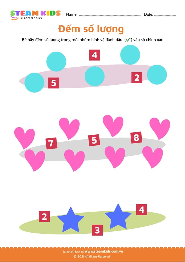 Bài tập toán tư duy - Đếm số lượng - B9