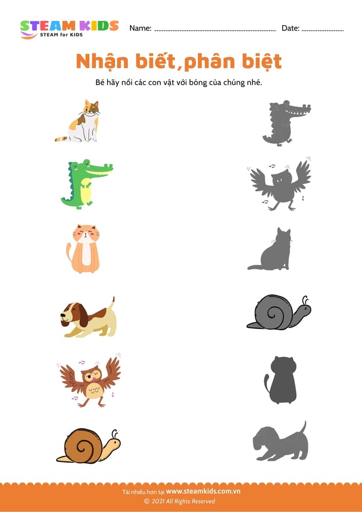 Bài tập khoa học - Nhận biết phân biệt - B4