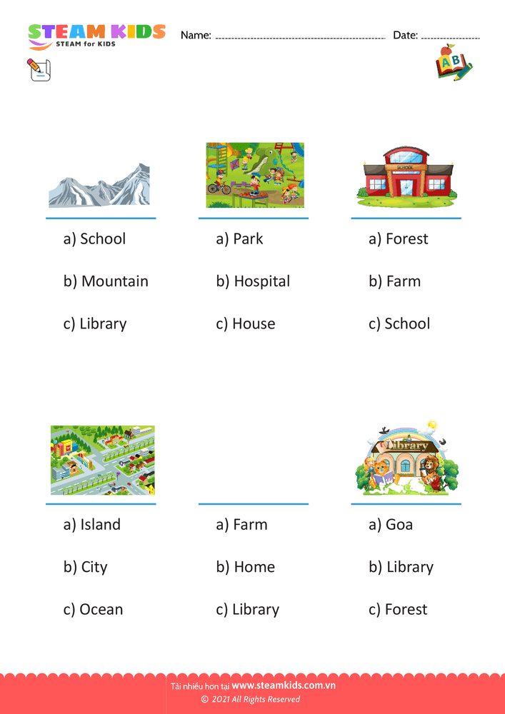 Bài tập tiếng anh - Identify Nouns - B4