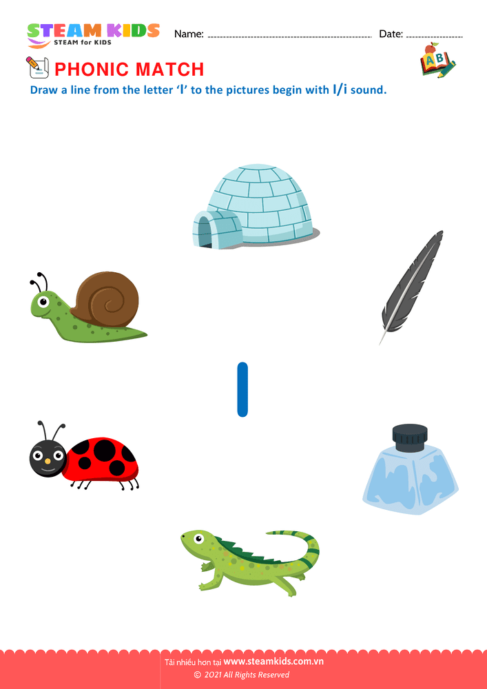 Bài tập tiếng anh - Phonic Match I