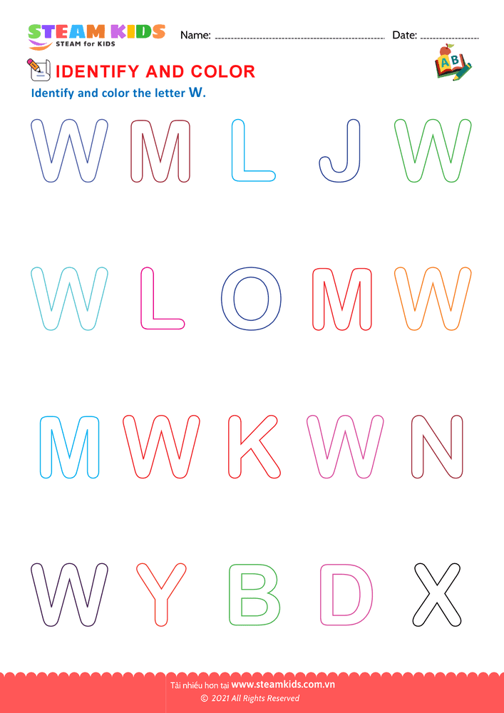 Bài tập tiếng anh - Identify Letters - B12