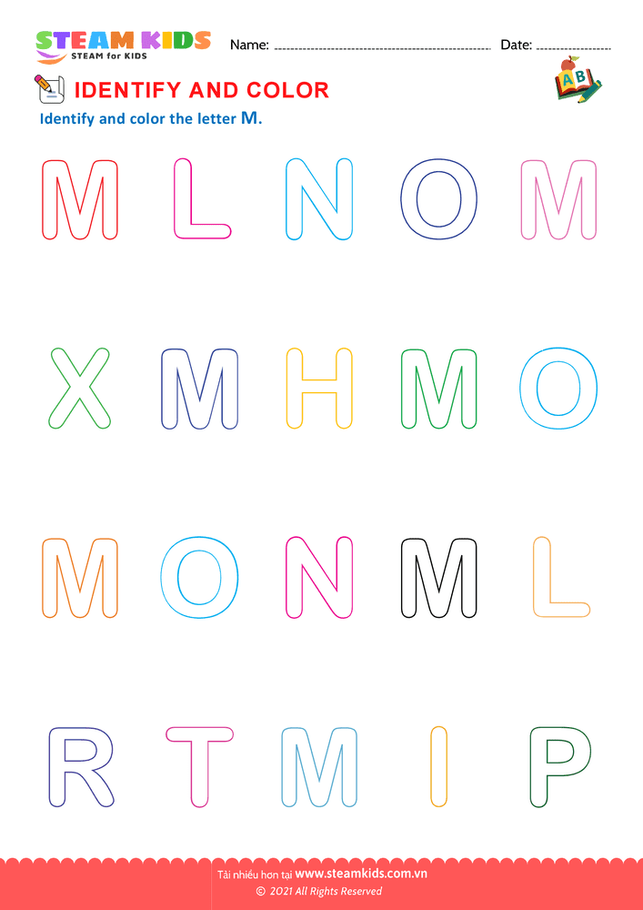 Bài tập tiếng anh - Identify Letters - B19