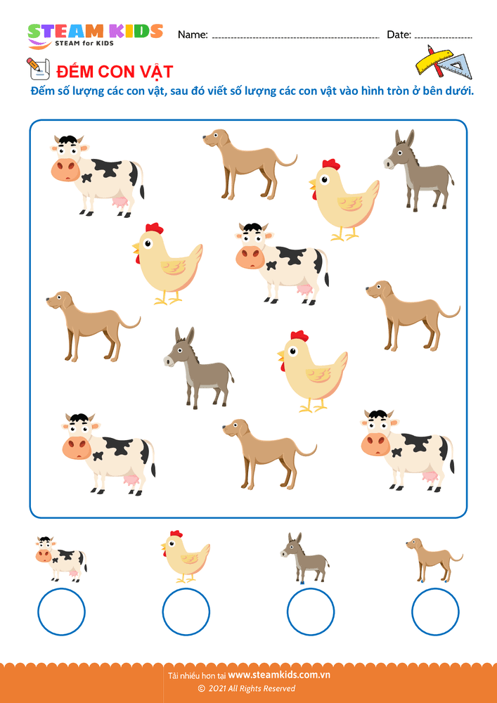 Bài tập Toán tư duy - Đếm đối tượng - B23