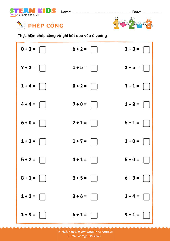 Bài tập Toán tư duy - Tính tổng - B5