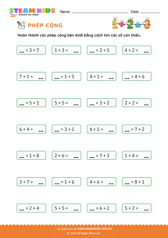 Bài tập Toán tư duy - Tính tổng - B13