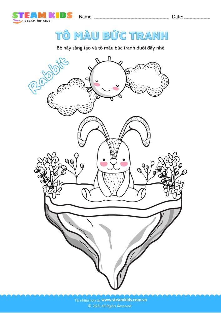 Tô màu bức tranh - B3