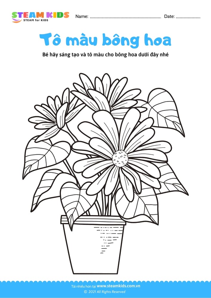 Tô màu gia đình - B10