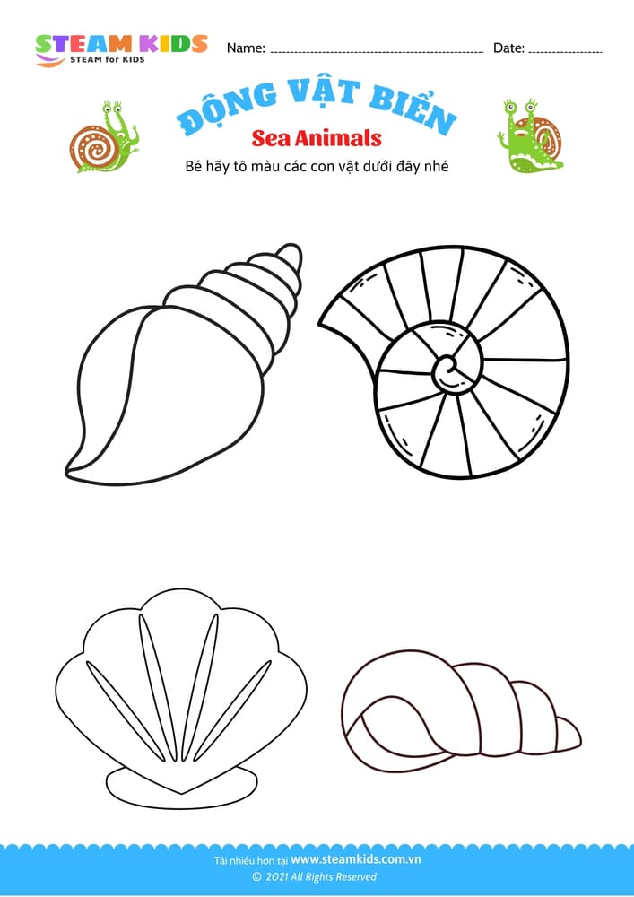 Tô màu động vật - B10