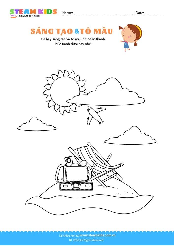 Tô màu động vật - B4