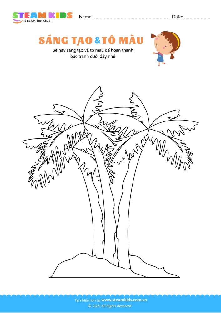 Tô màu Con Bọ ngựa steam kids,steamkids