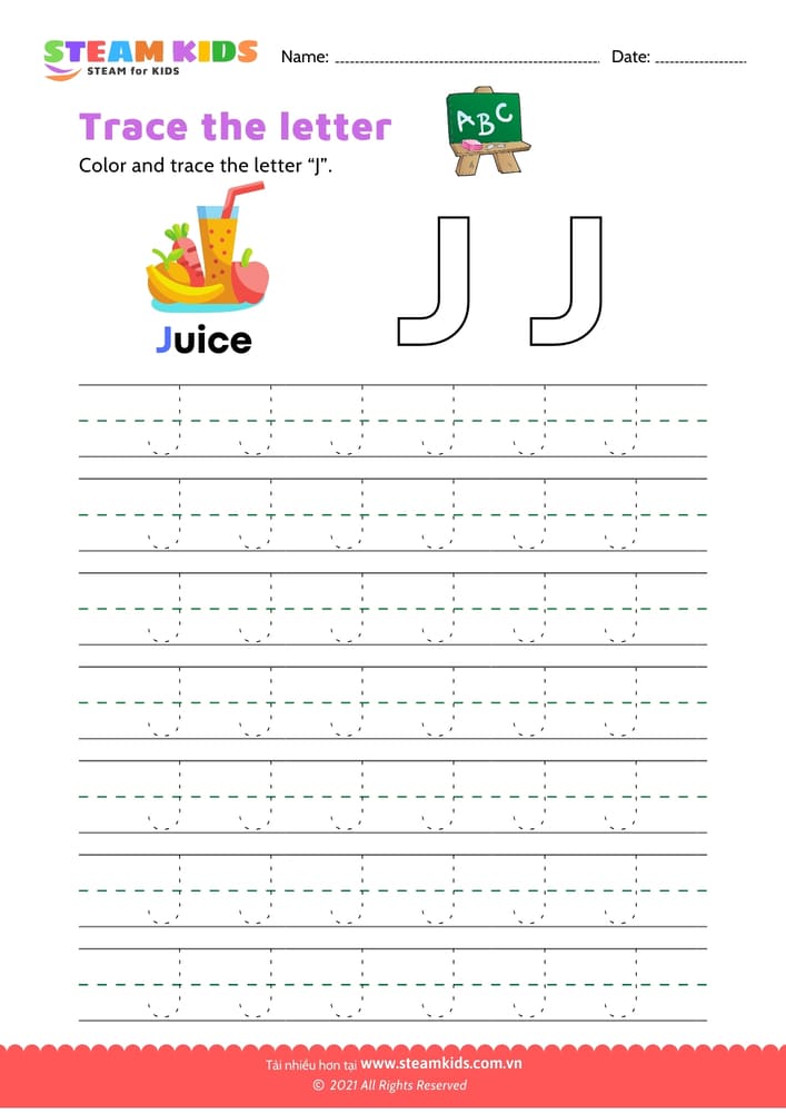 Write uppercase letter "N"