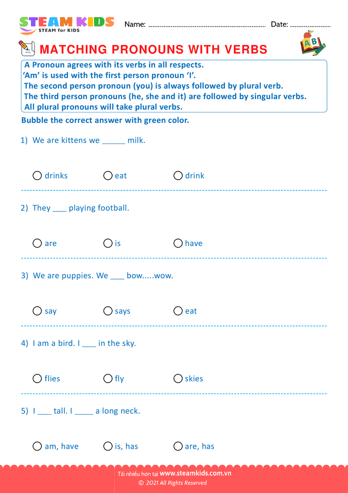 Singular and Plural Nouns G2 - B17