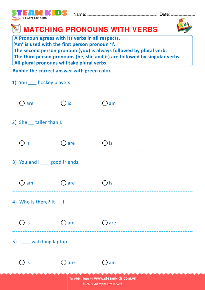 Singular and Plural Nouns G2 - B17