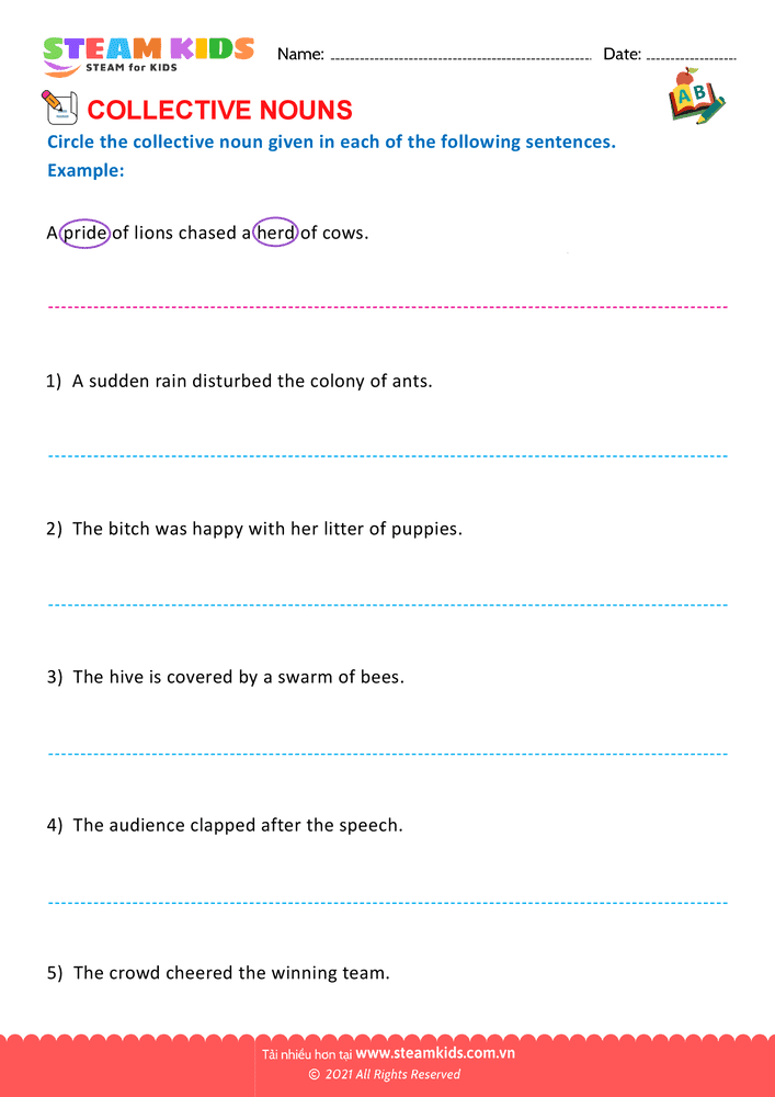 Collective nouns - B4