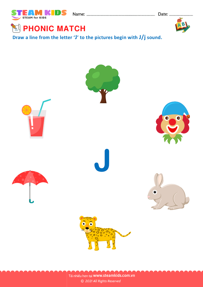 Match Alphabet Fruits a to o