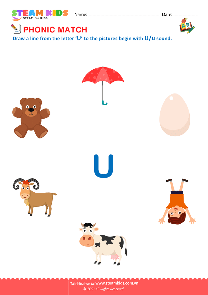 Match Alphabet Fruits a to o