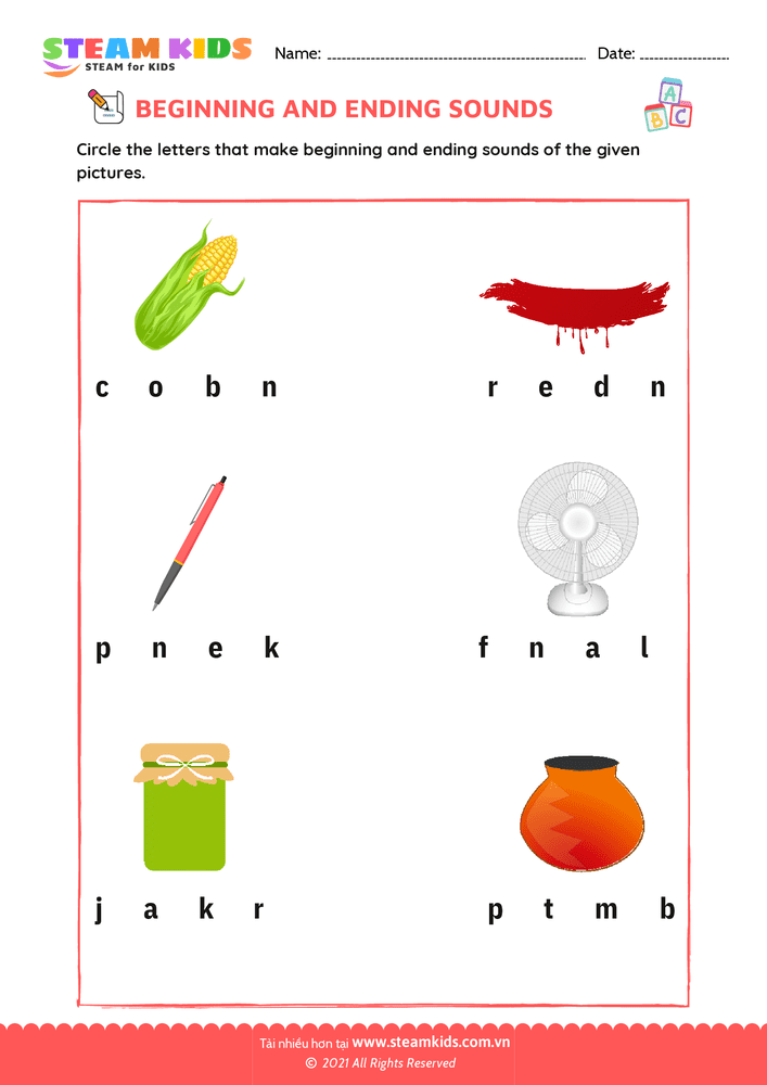 Sight Words - B6