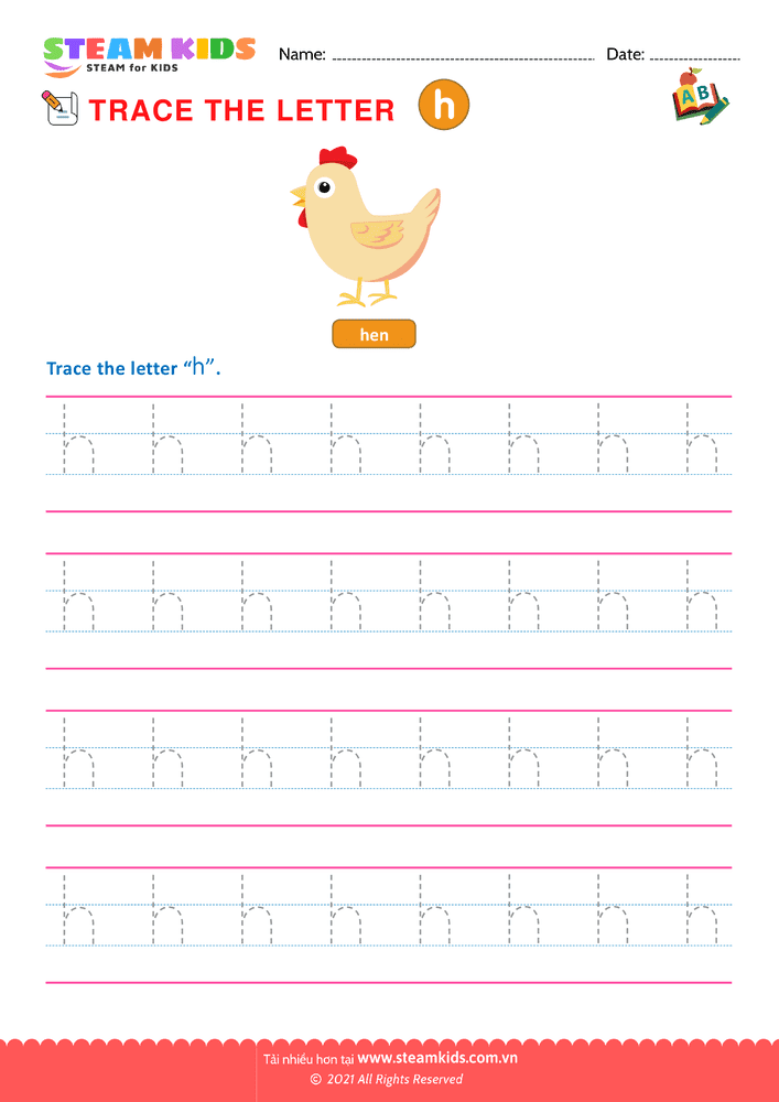 Write lowercase Letters ''l''