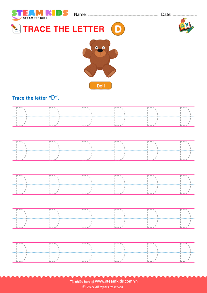 Write Uppercase Letters ''H''