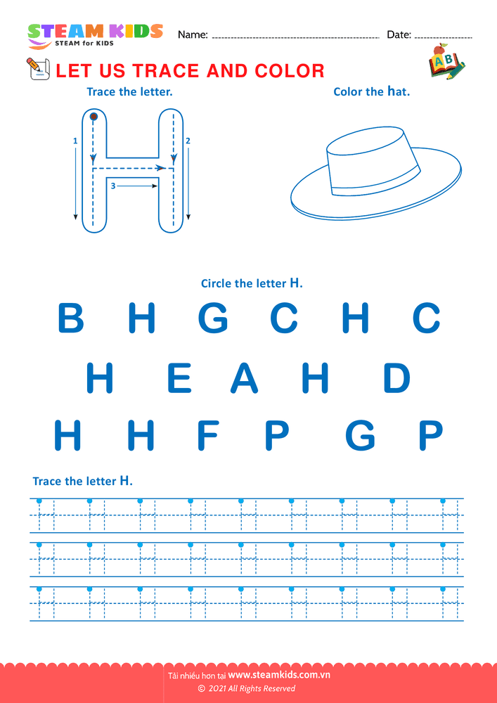 Trace and Color - B12