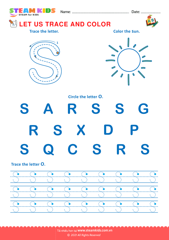 Trace and Color - B6