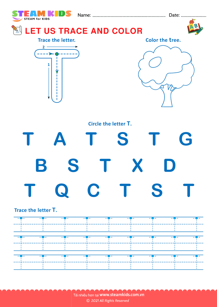 Trace and Color - B6
