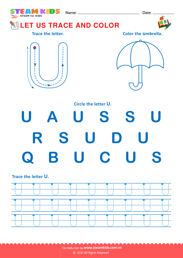 Trace and Color - B6