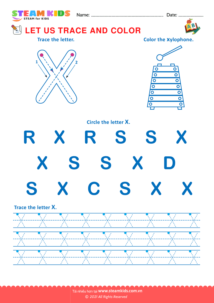 Trace and Color - B6