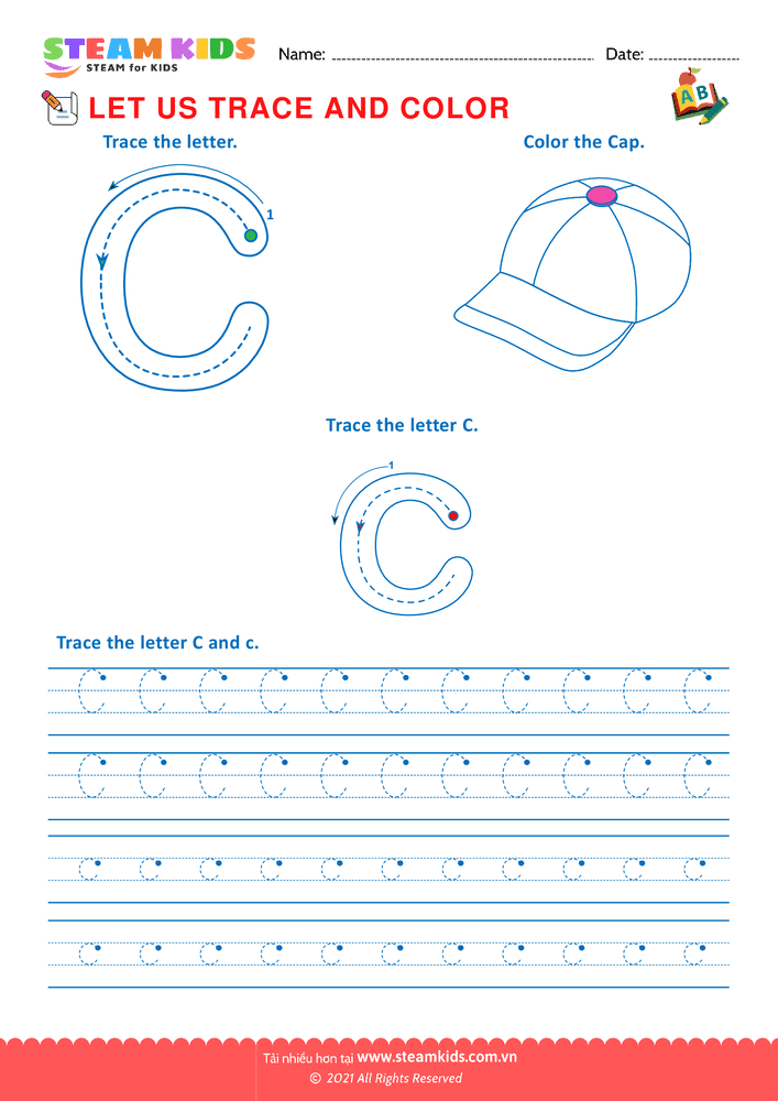 Trace and Color - B6