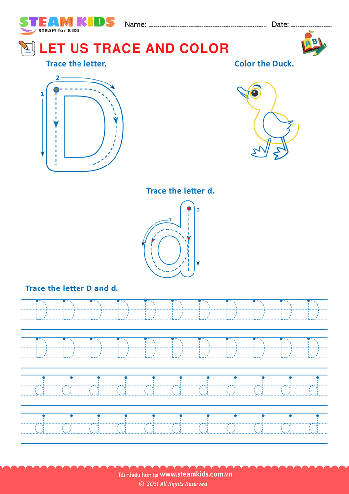 Trace and Color - B6