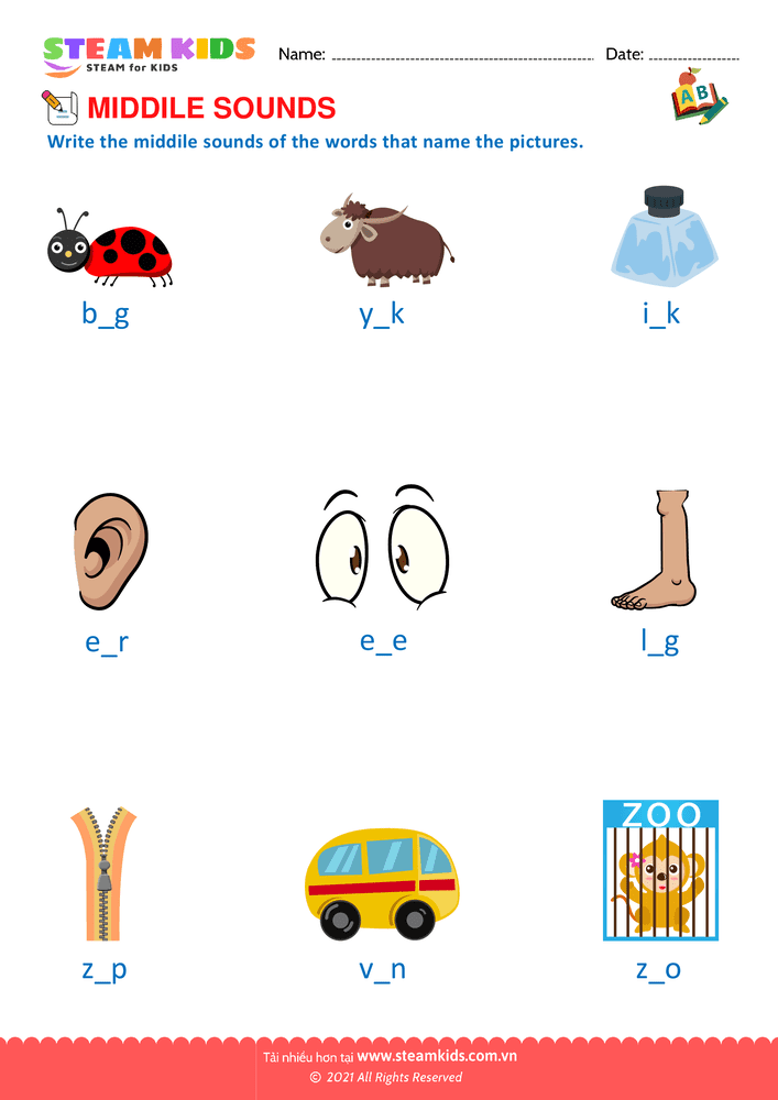 Long and short vowels - B15