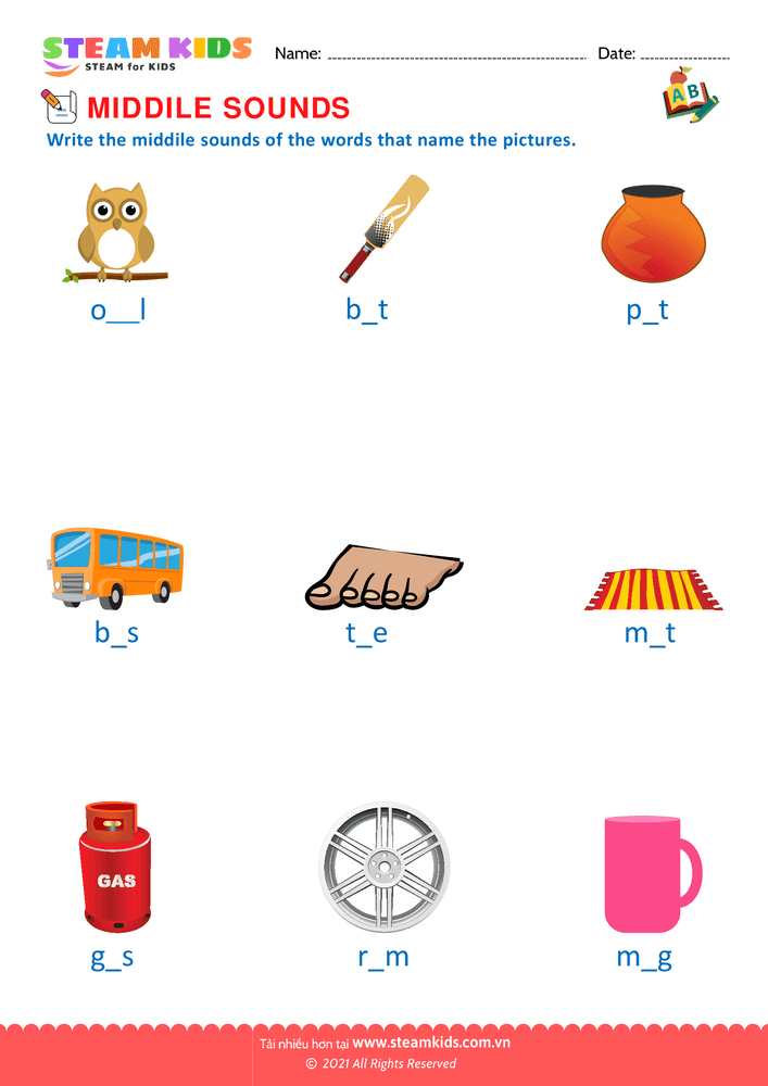 Long and short vowels - B15