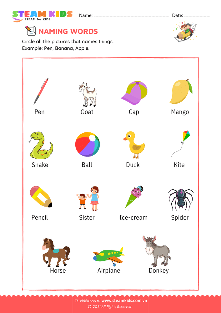 Irregular plurals - B1