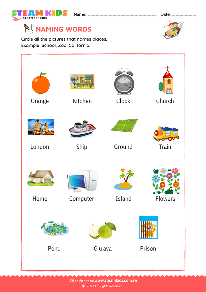 Irregular plurals - B1