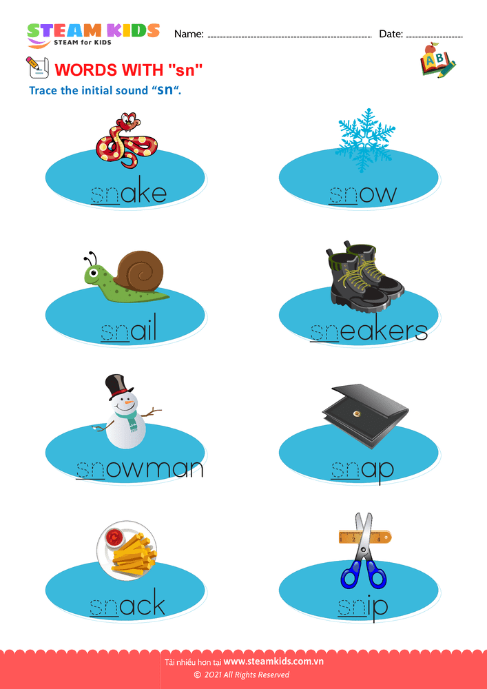 Blends and Digraphs - B12