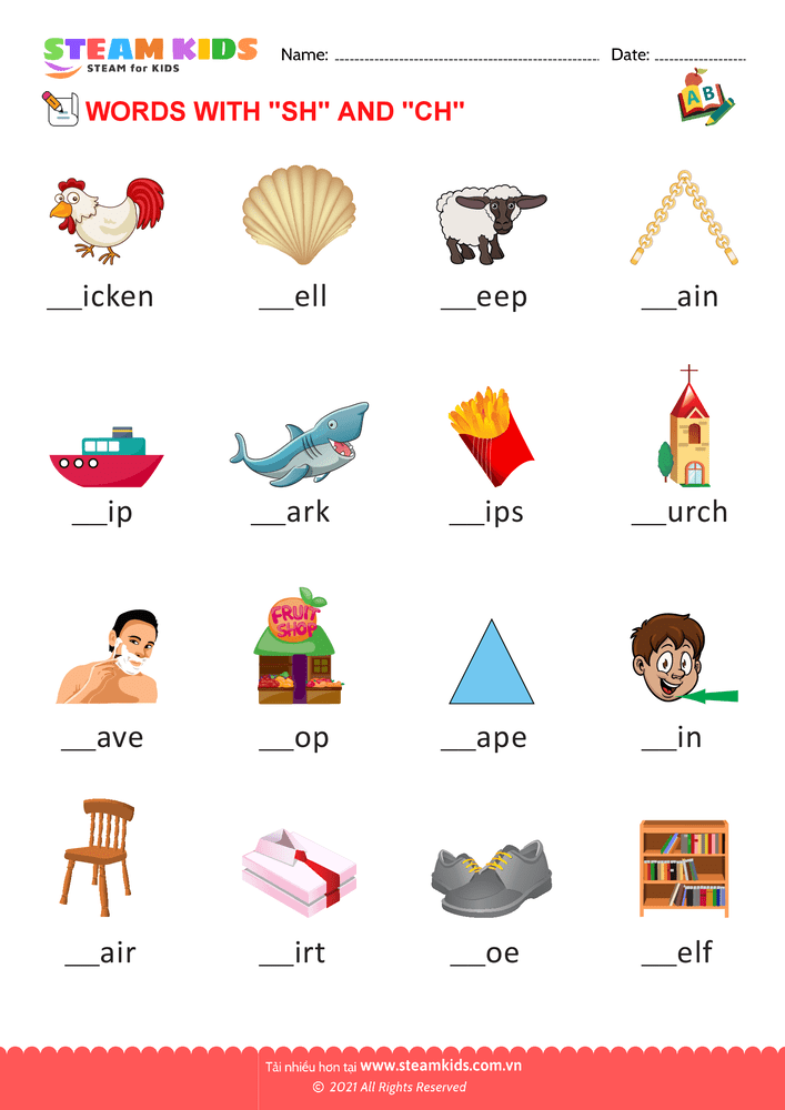 Blends and Digraphs - B12