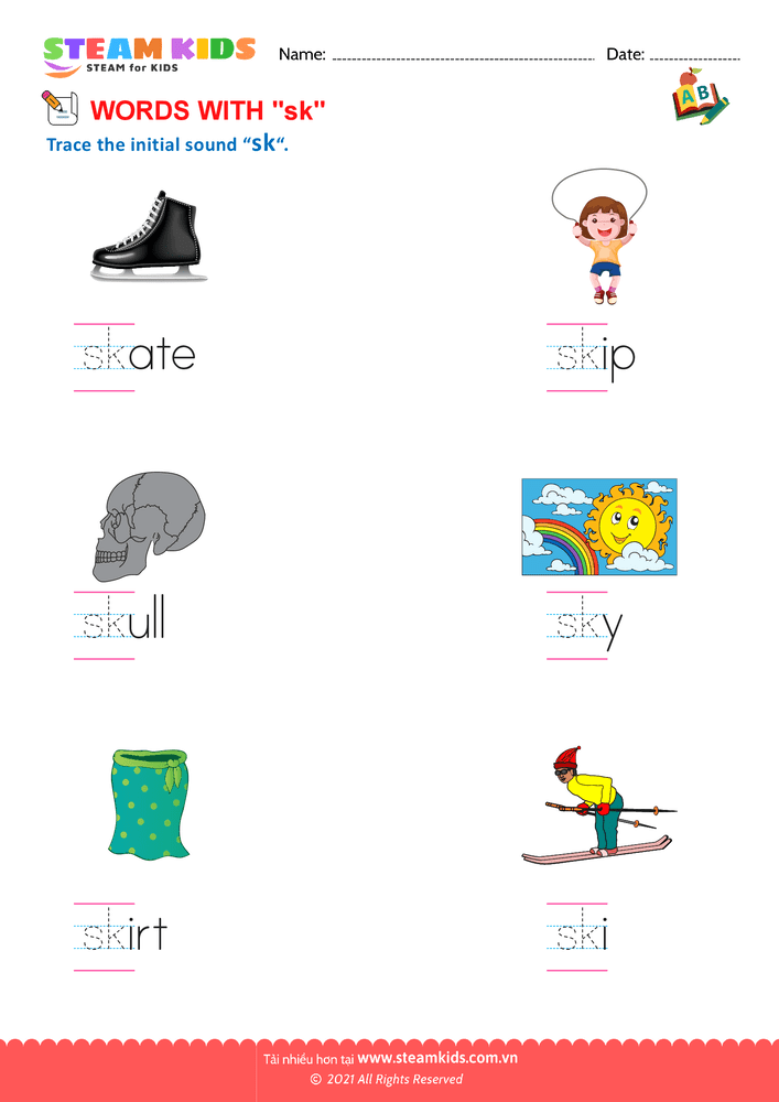 Blends and Digraphs - B34