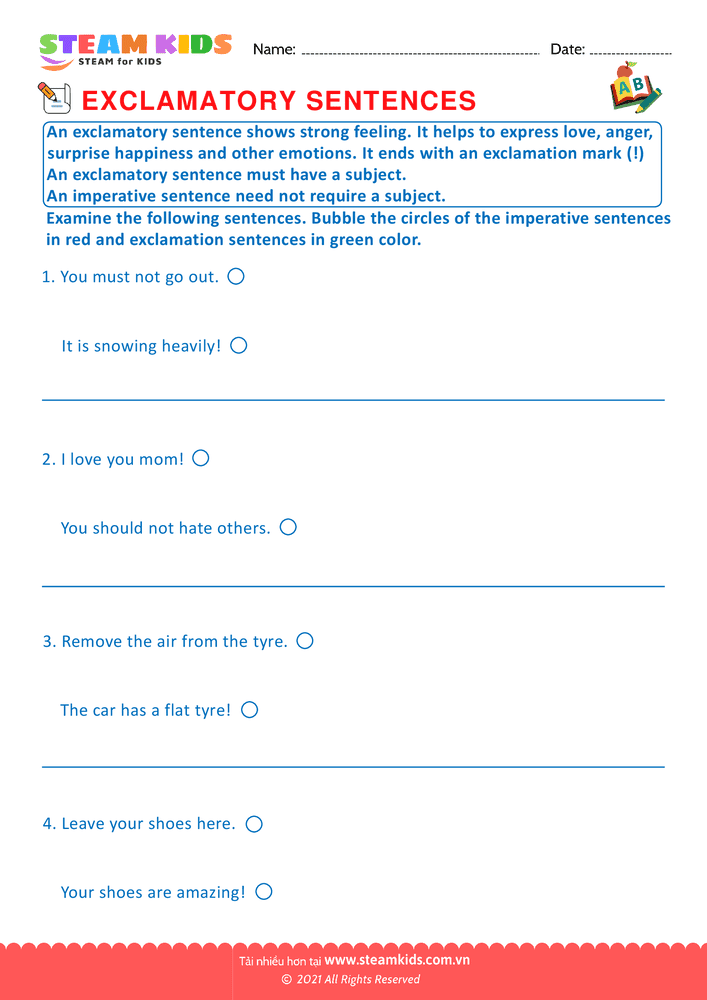 Interrogative sentence - B1