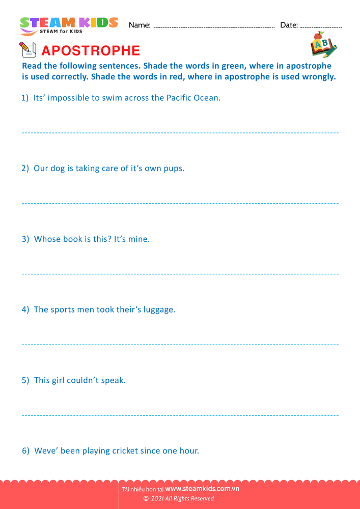 Meaningful sentences - B2