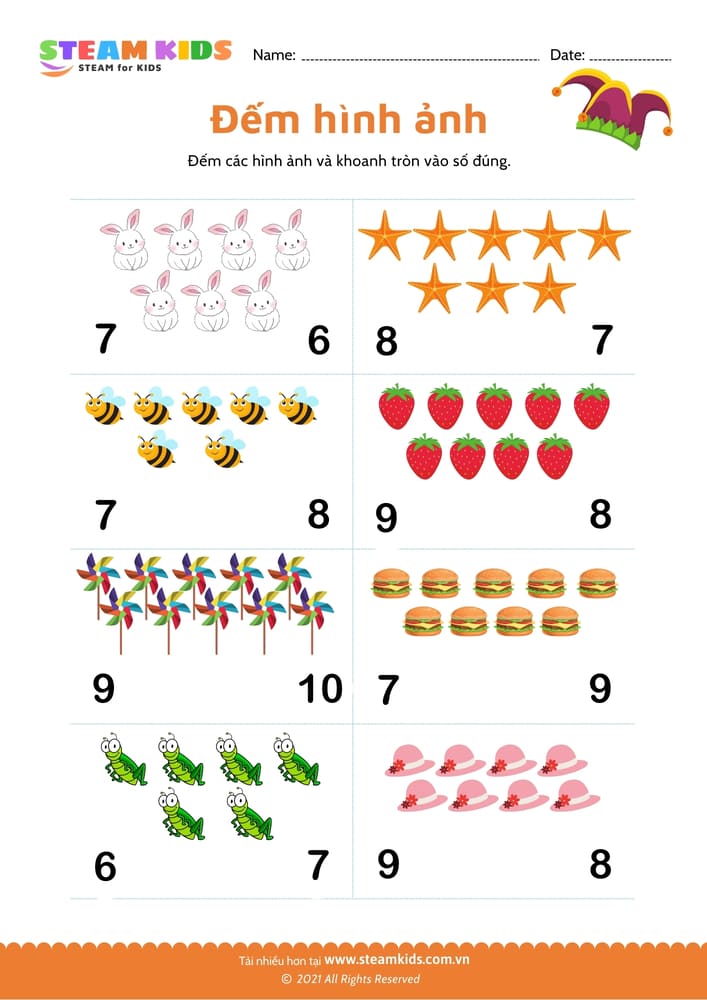 Đếm số lượng - B8
