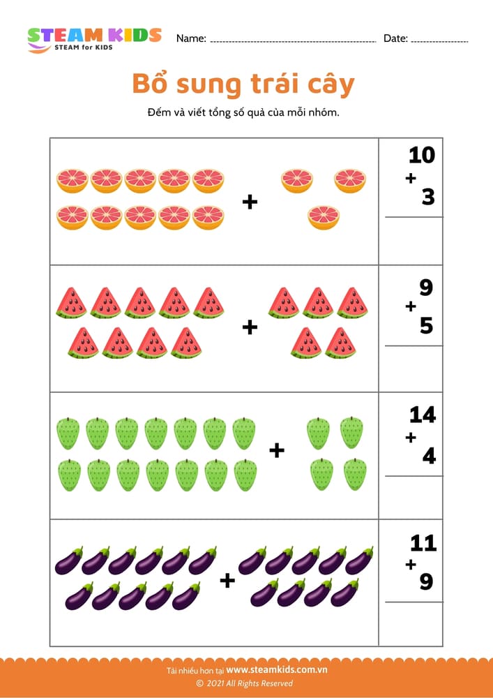 So sánh nhiều - ít - B14