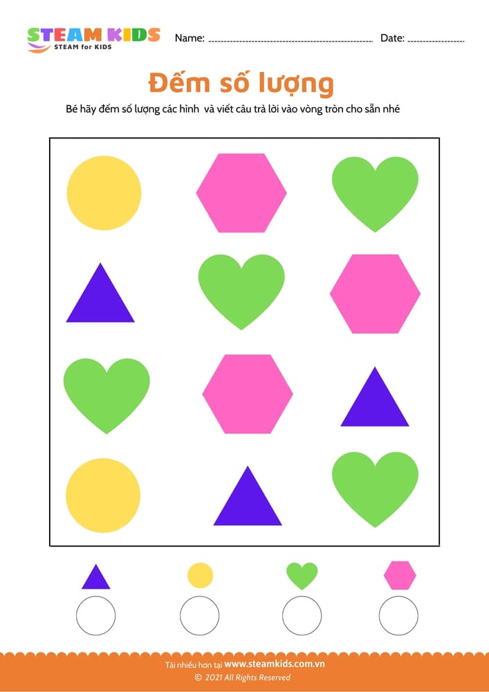 Đếm các hình học - B1