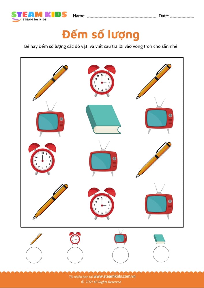 Đếm các hình học - B1