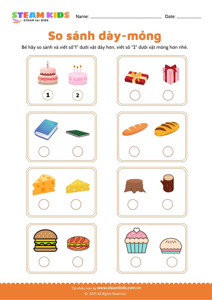 So sánh rộng hơn - hẹp hơn