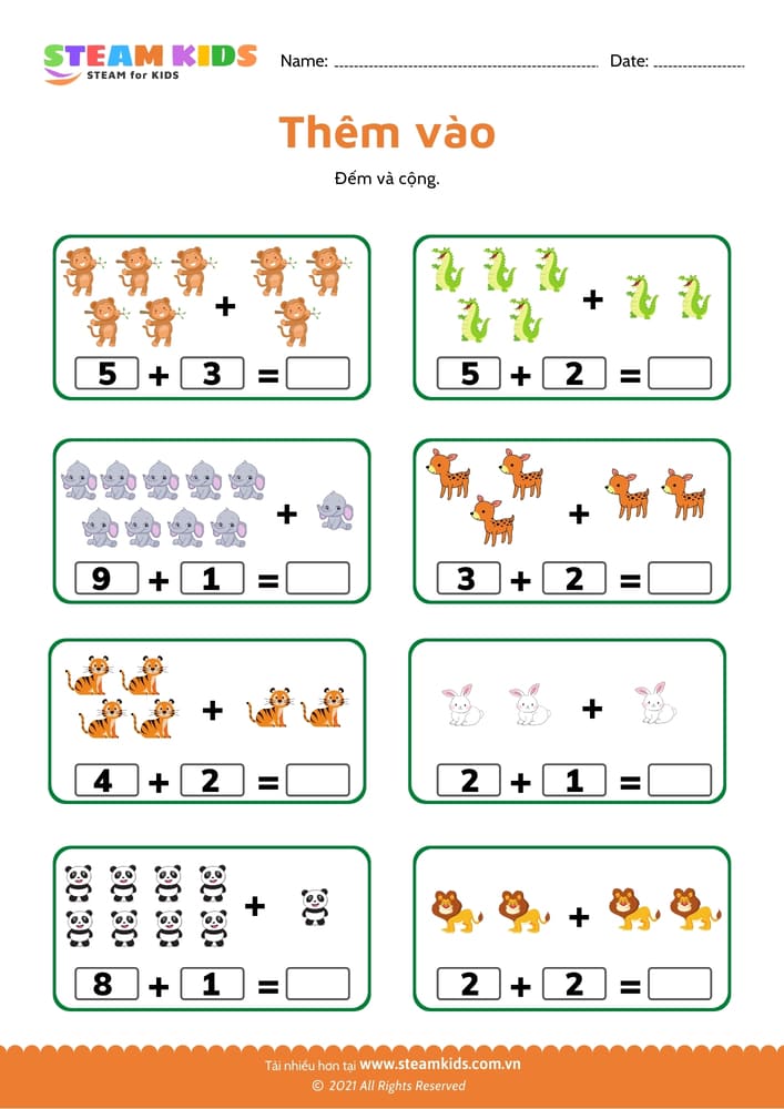Tìm số còn thiếu từ 91 - 101