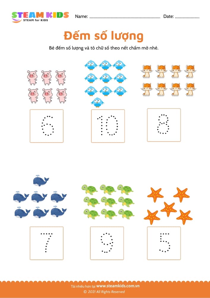 Đếm các hình học - B1