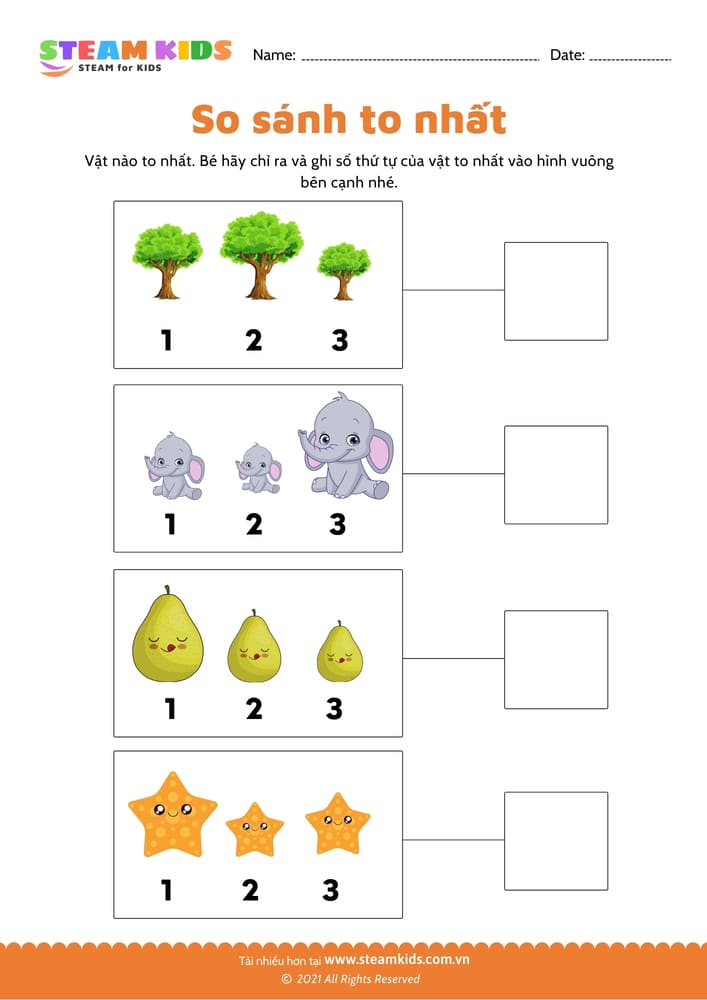 So sánh To - Nhỏ - B23