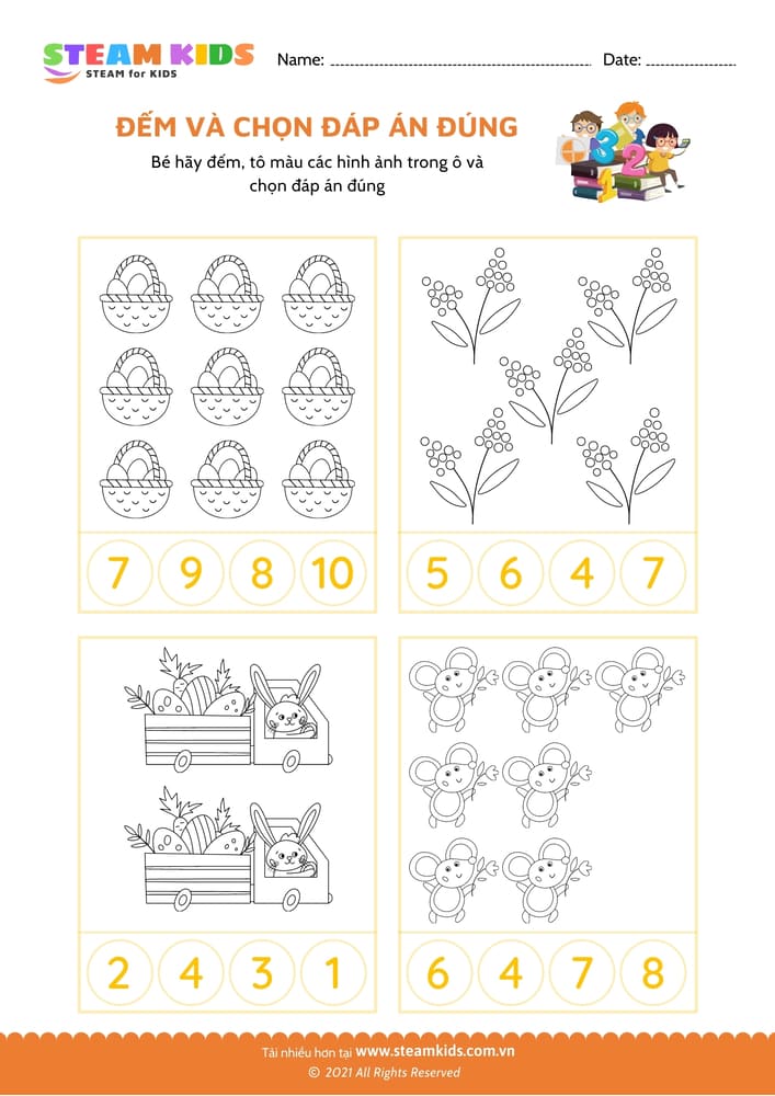 Đếm các hình học - B1
